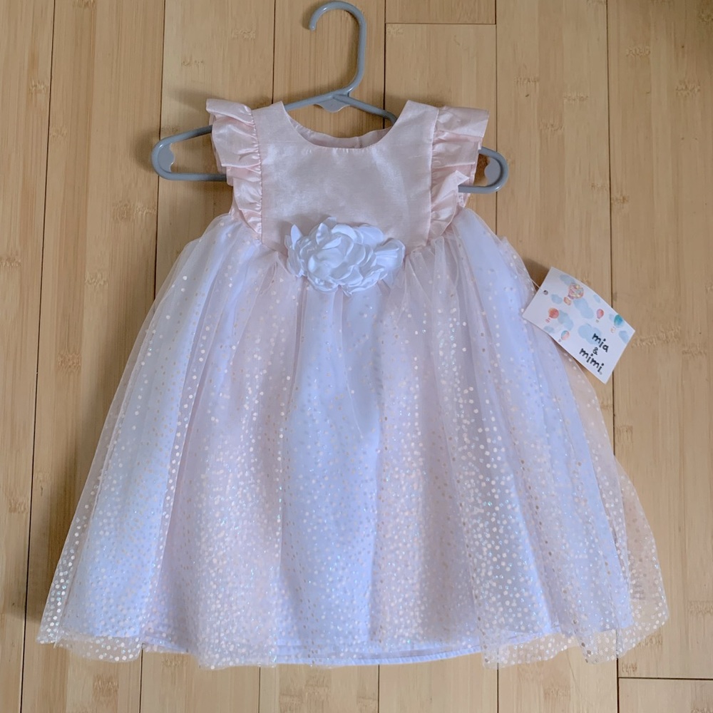 Pink sparkle dress